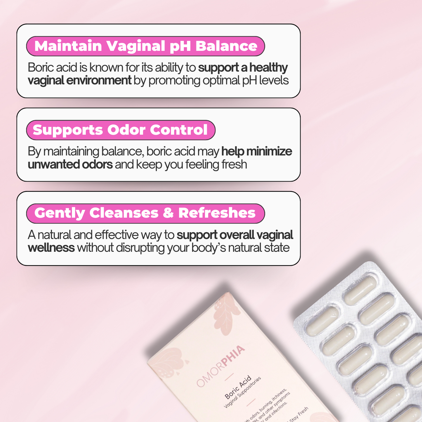 Boric Acid Suppositories