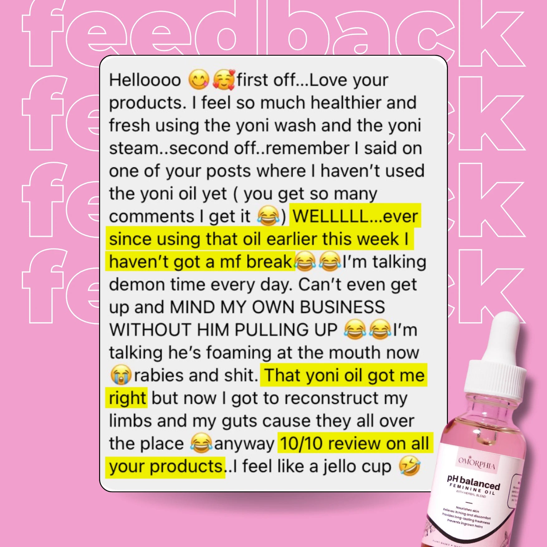 Restore Feminine Oil - Yoni Oil