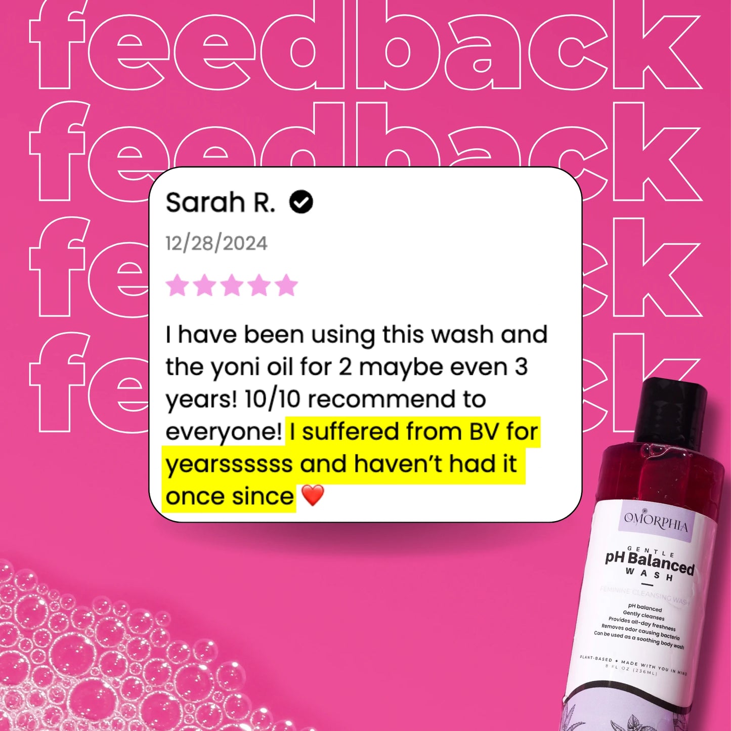 Gentle pH Balanced Wash - Gentle Yoni Wash