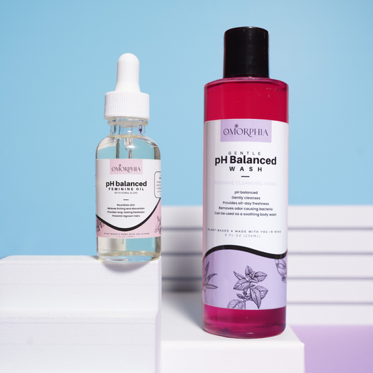 Gentle pH Balanced Wash & Restore Feminine Oil Combo