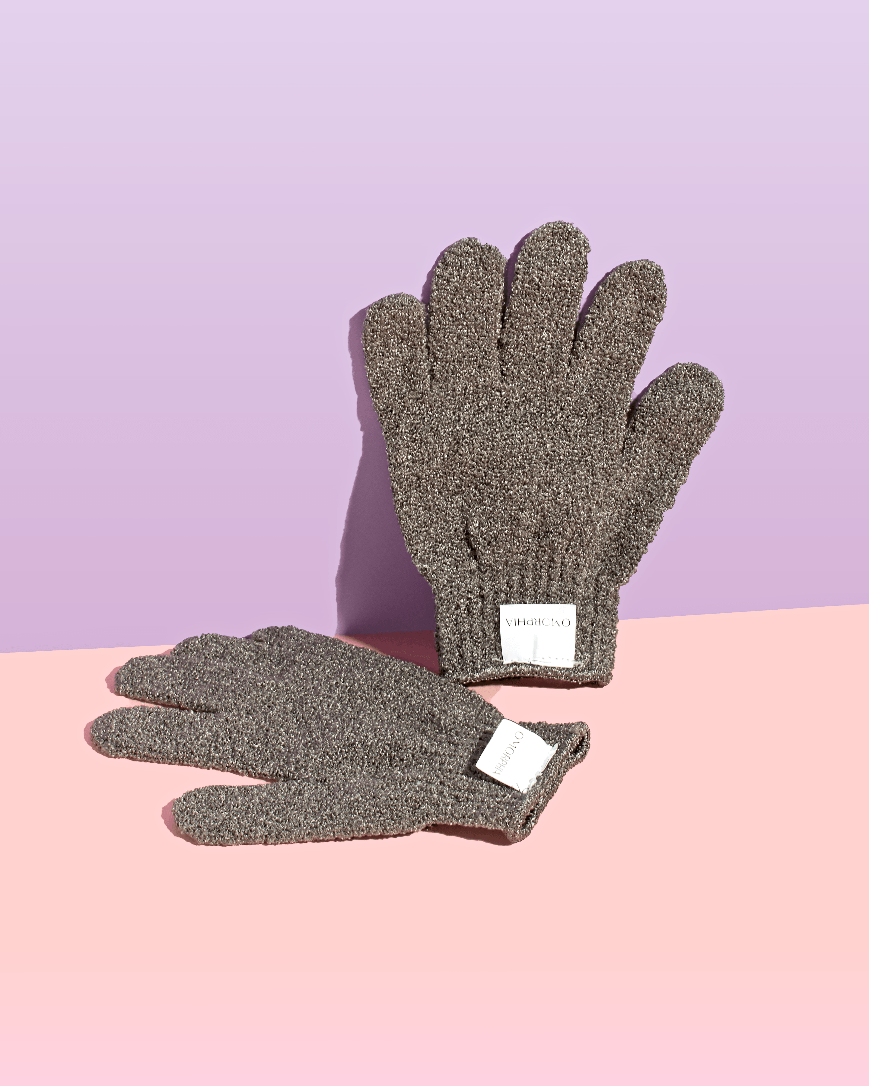 Charcoal Exfoliating Gloves - Omorphia 